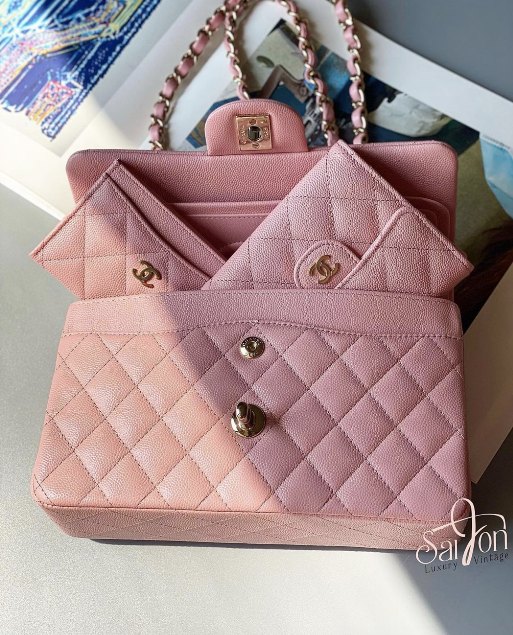 The Best Pink Chanel Bag? Comparison between the 22c Pink and Series 9 Pink