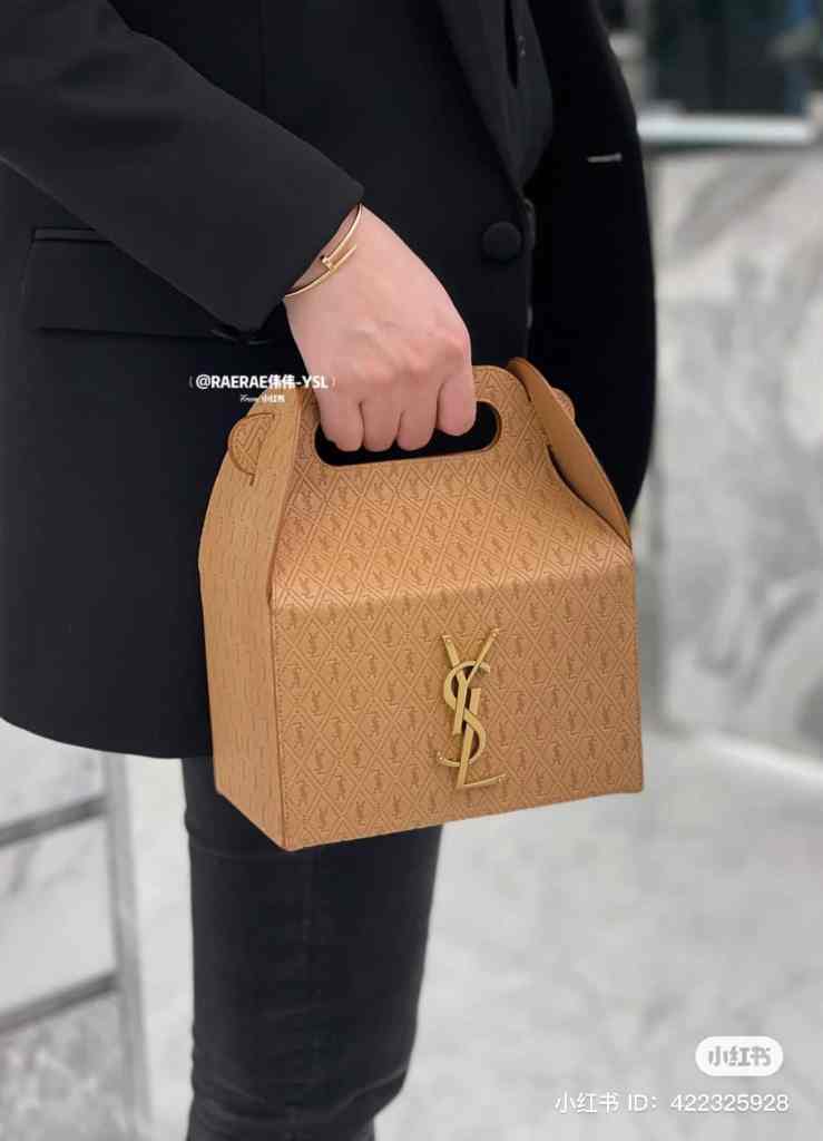 YSL takeaway box bag