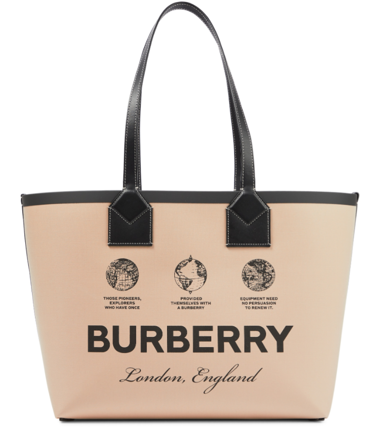 burberry beach tote