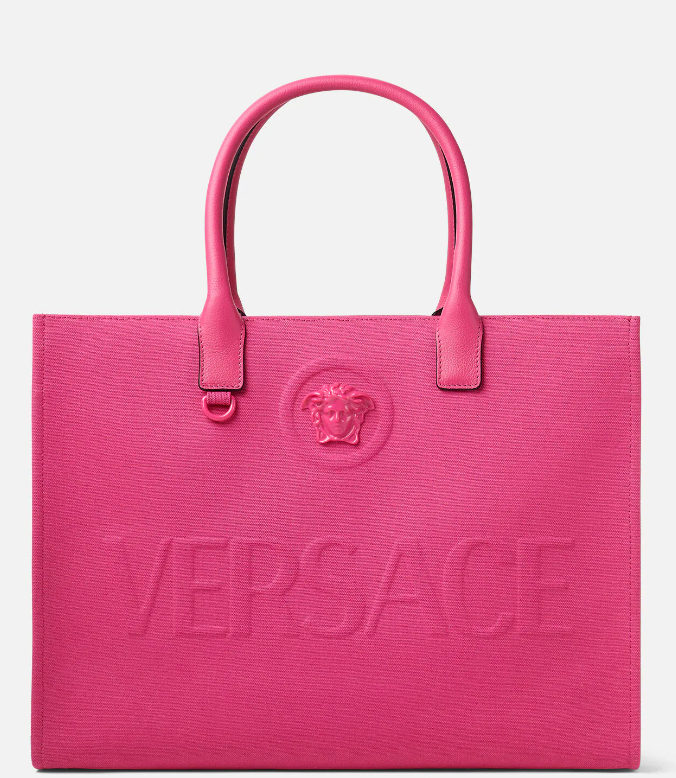 versace beach bag review