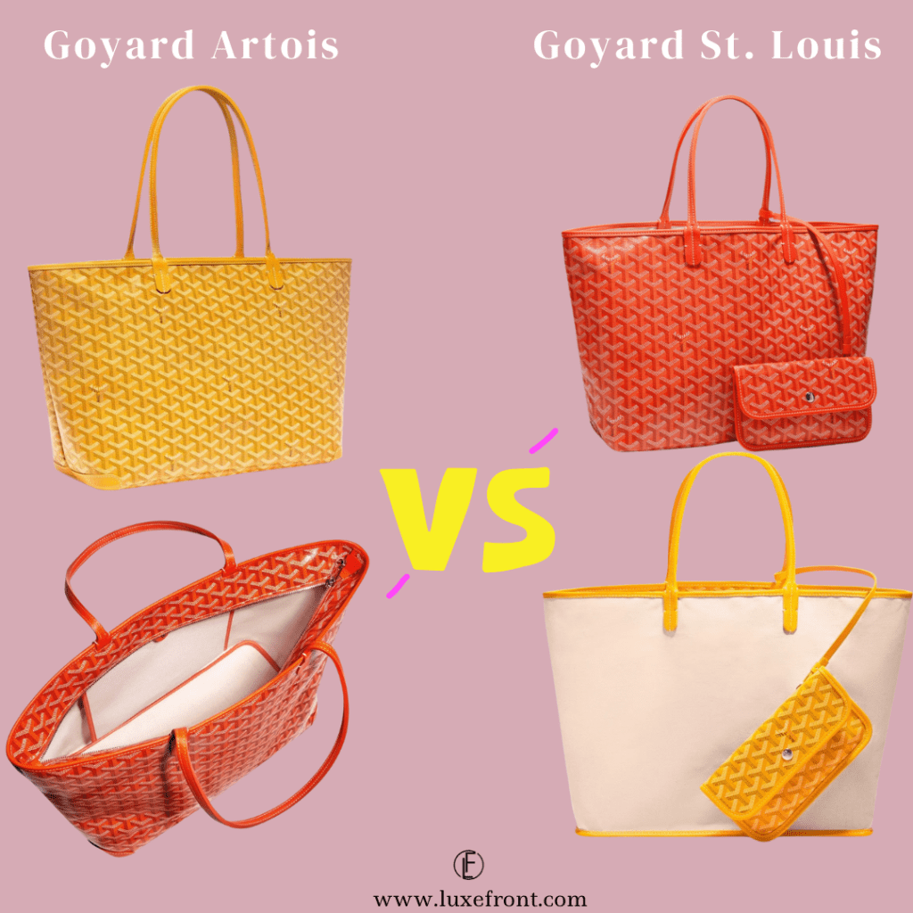 goyard st louis vs goyard artois