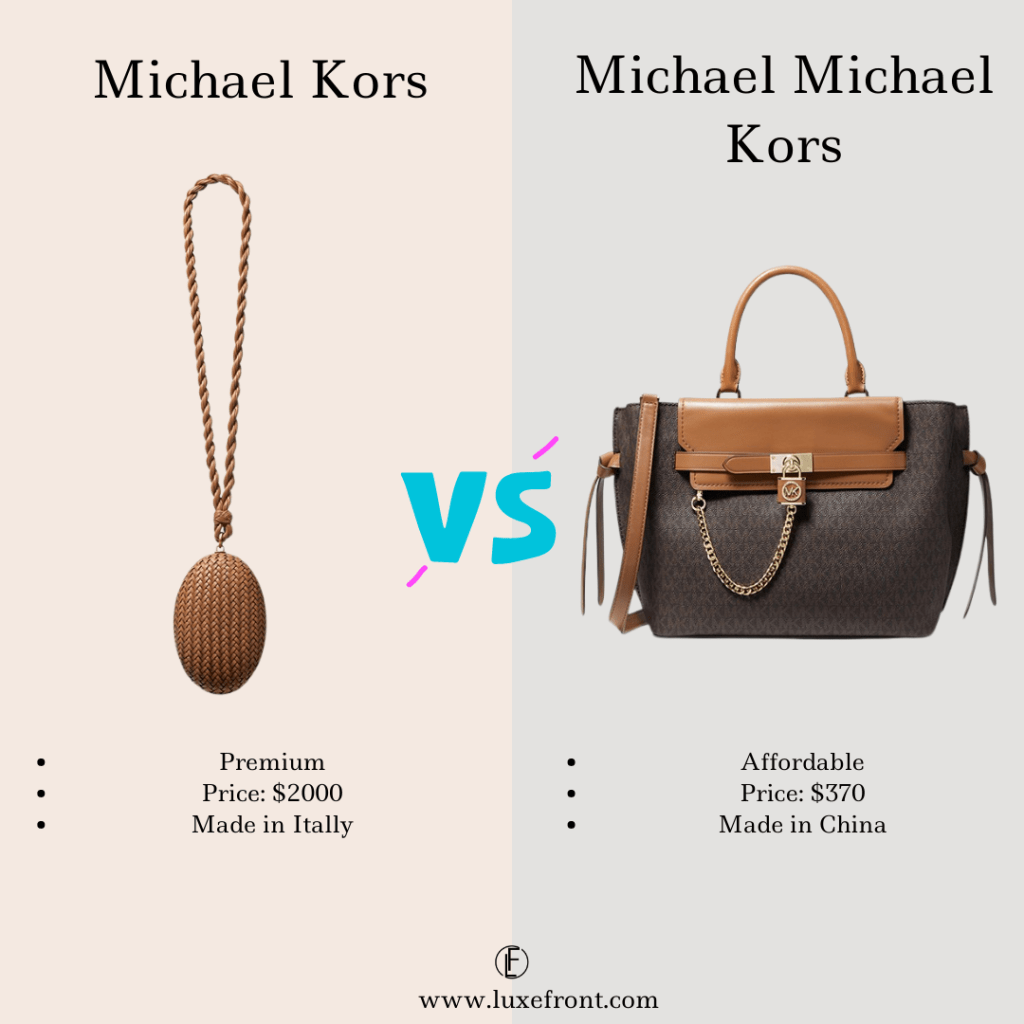 michael kors vs michael michael kors