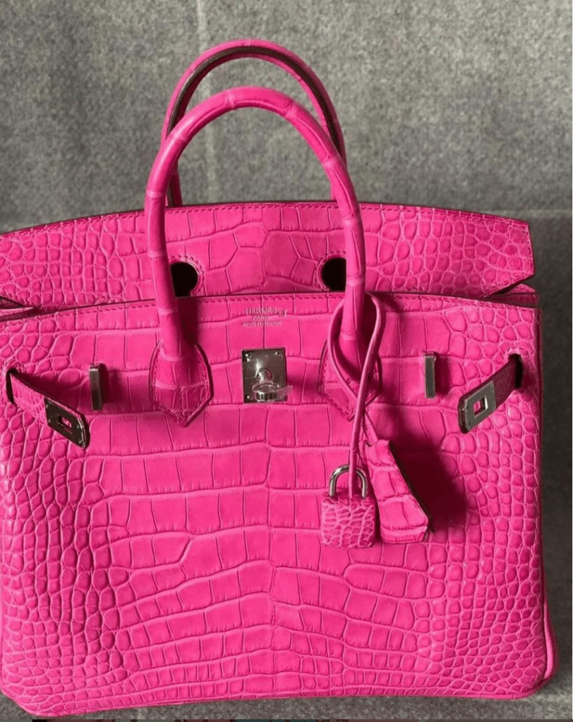 pink hermes birkin bag